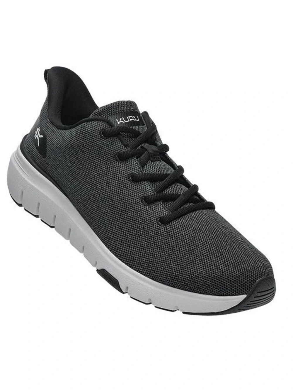 KURU Flex Via Mens Comfort Sneaker size 10 Wide in Dark Grey